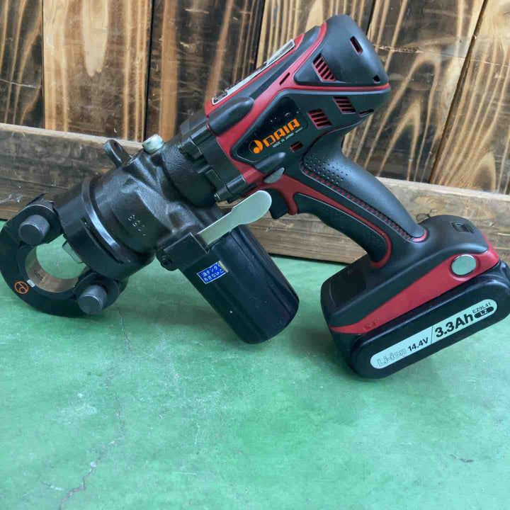 ダイア/DAIA 14.4V 油圧式 充電式多目的プロマー HPN-250RL 3.2Ahバッテリー2個、六角圧縮ダイス付き【桶川店】