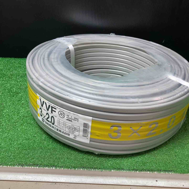 【未使用品(店頭展示品)】協和電線 VVFケーブル 2.0×3C 2025年製【岩槻店】