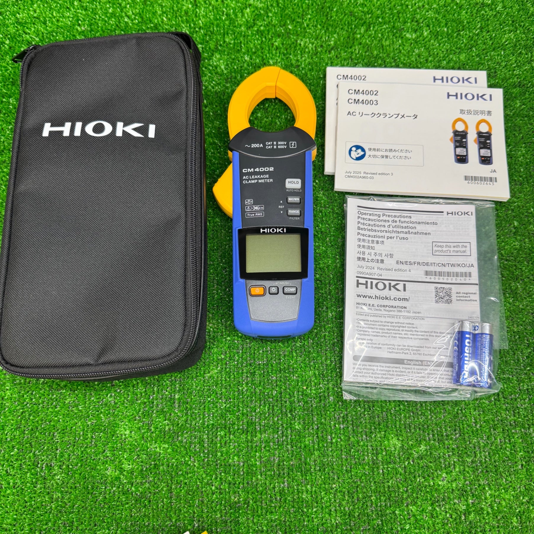 未使用品】日置電機(HIOKI) ACリーククランプメータ CM4002【電材館