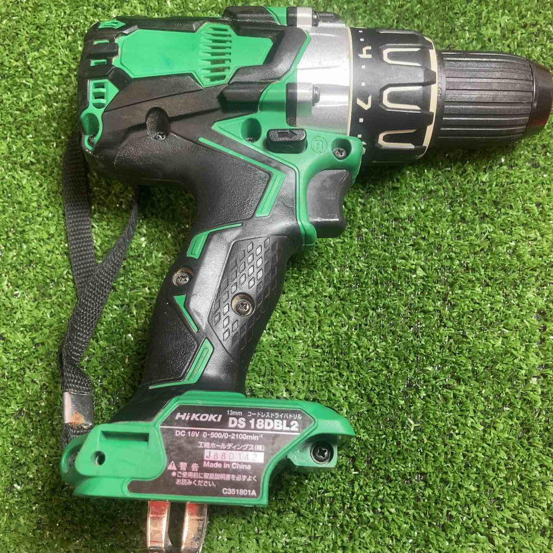 ★ハイコーキ(HIKOKI ※旧:日立工機) コードレスドリルドライバー DS18DBL2(2LYPK)【川崎店】