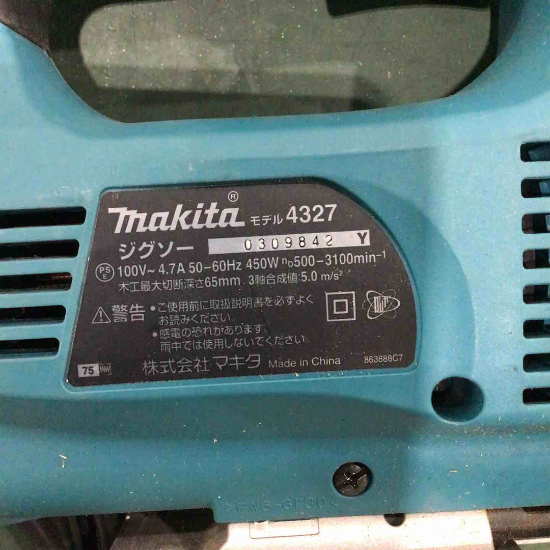 ☆マキタ(makita) ジグソー 4327【川口店】