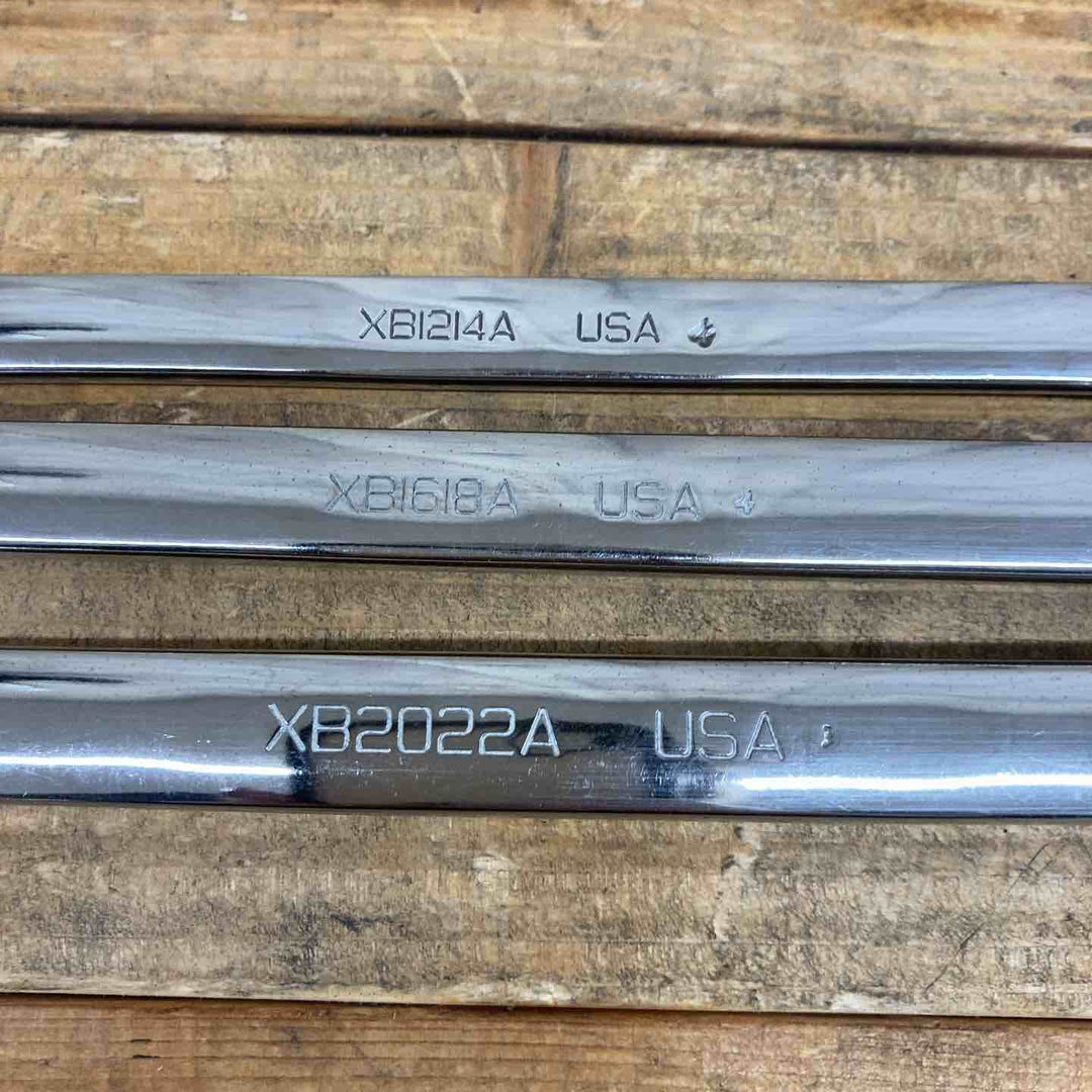 Snap-on スナップオン メガネレンチ 3点セット XB1214A XB1618A XB2022A 【東大和店】