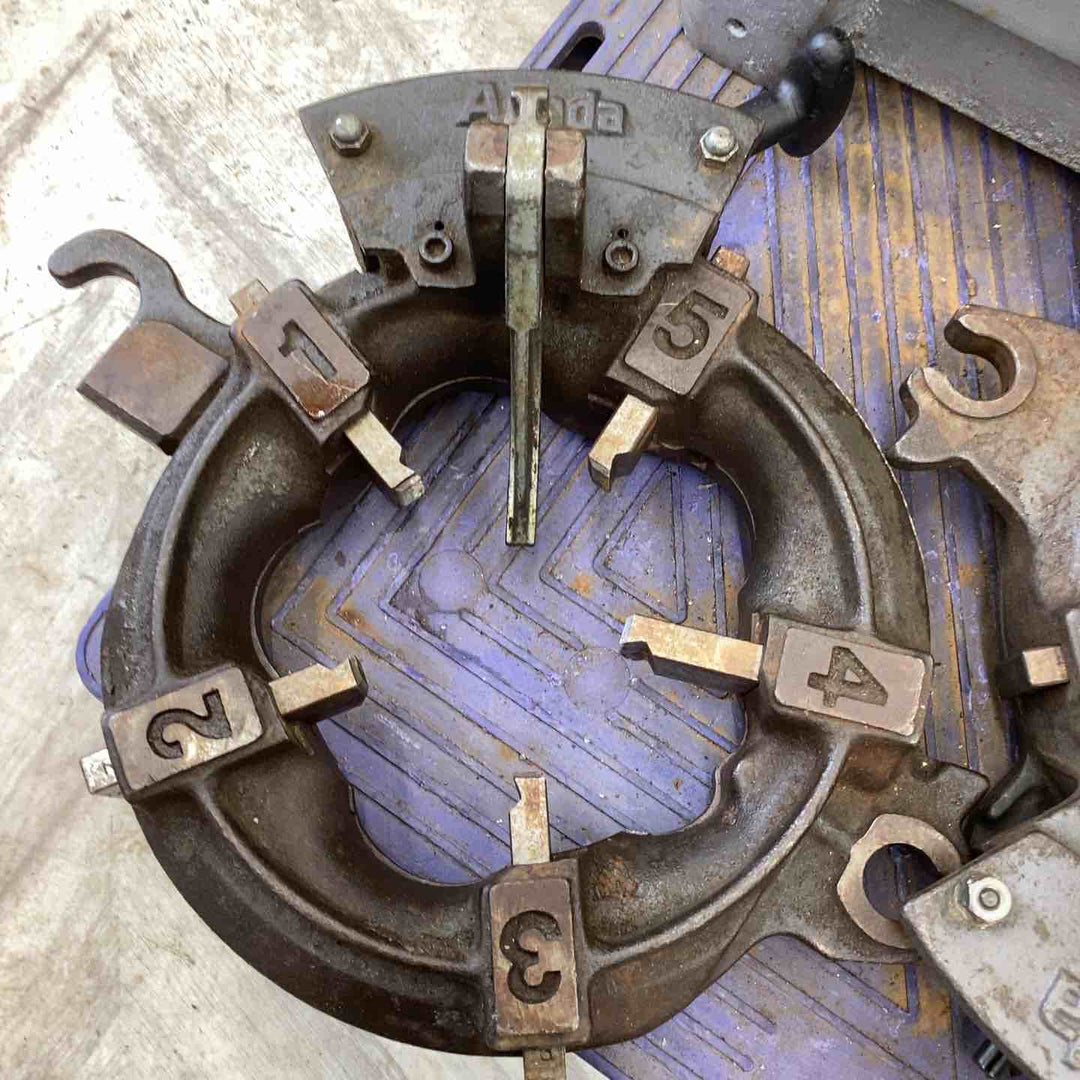 【店頭受取り限定】アサダ ASADA ねじ切り機 パイセット90 100V パイプ ボルト ねじ山 加工 水道 ガス管 チェーザ 【越谷店】