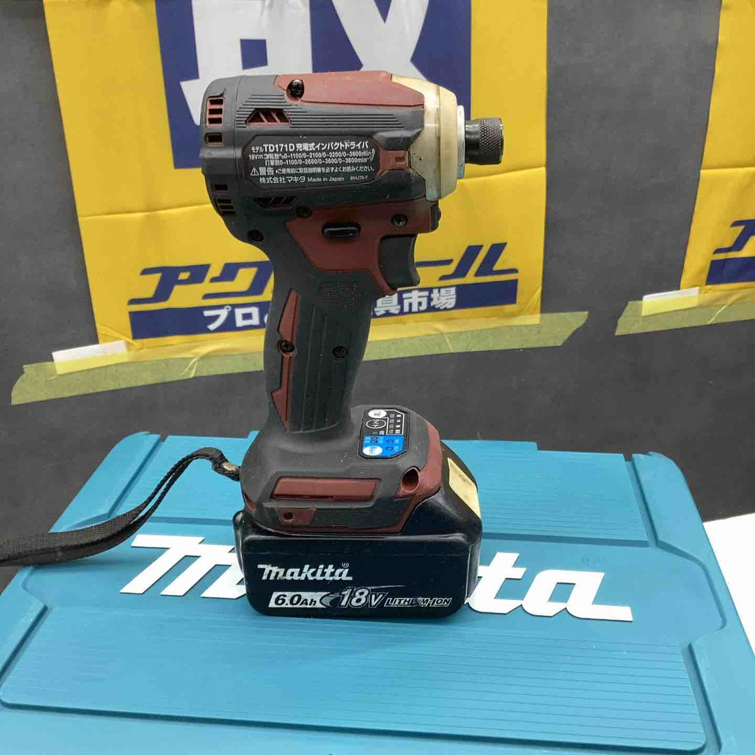 ★マキタ(makita) コードレスインパクトドライバー TD171DGXAR【越谷店】