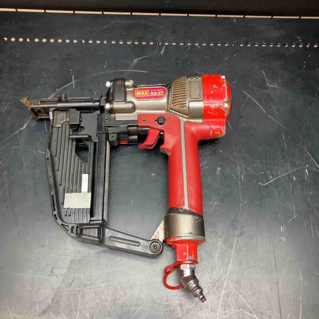 中古品】マックス(MAX) 高圧フロアタッカ HA-57/957Tフロア 動作確認