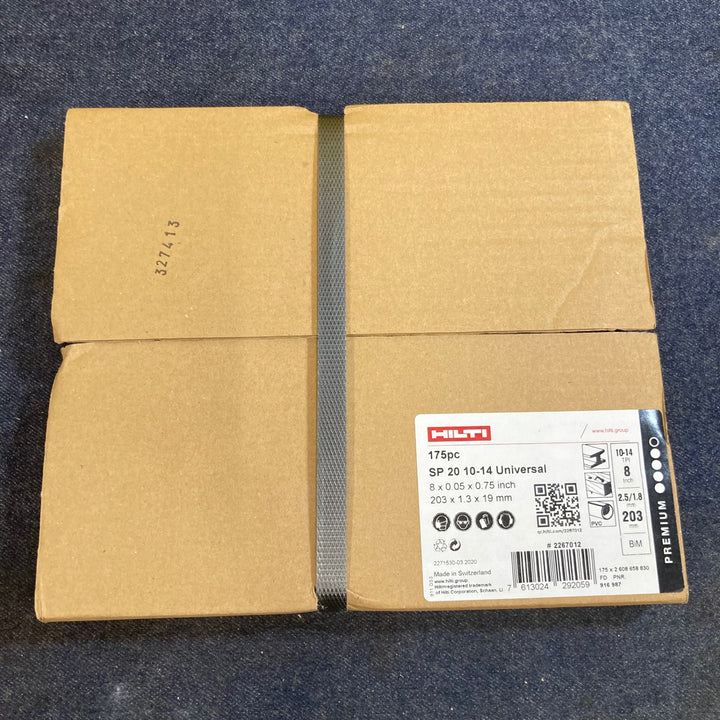 〇ヒルティ(HILTI) レシプロソーブレード SP20 10-14Univaesal(175pc) 203mm×1.3mm×19mm #2267012【八潮店】