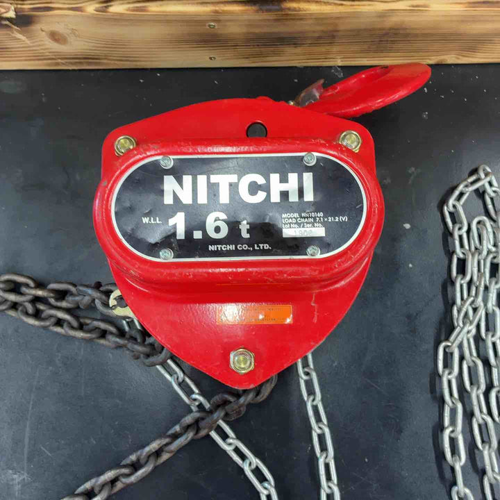 NITCHI/ニッチ 手動チェーンブロック HN10160【藤沢店】