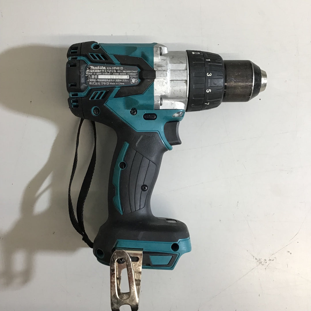 ☆マキタ(makita) コードレス振動ドリルドライバー HP481DZ【戸田店】