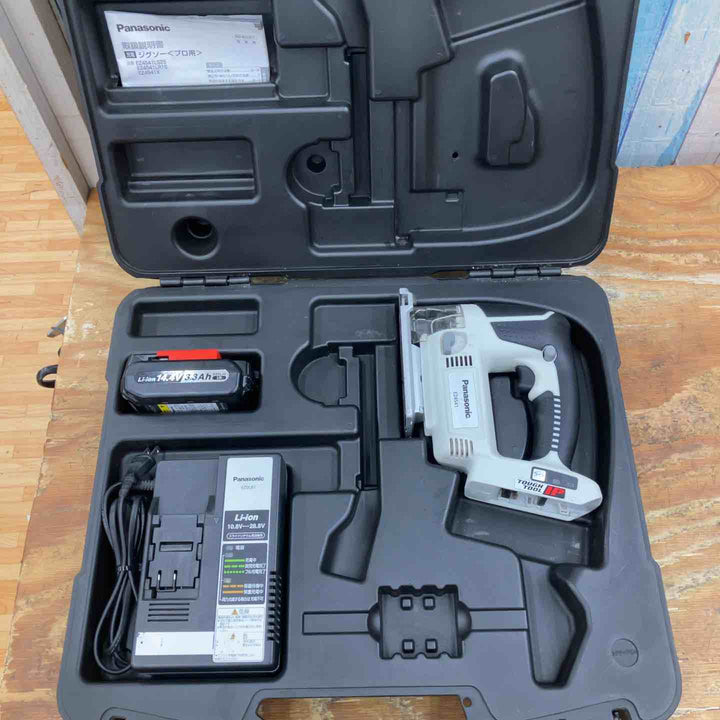 ◇パナソニック(Panasonic) コードレスジグソー14.4V EZ4541LS2S-B【柏店】
