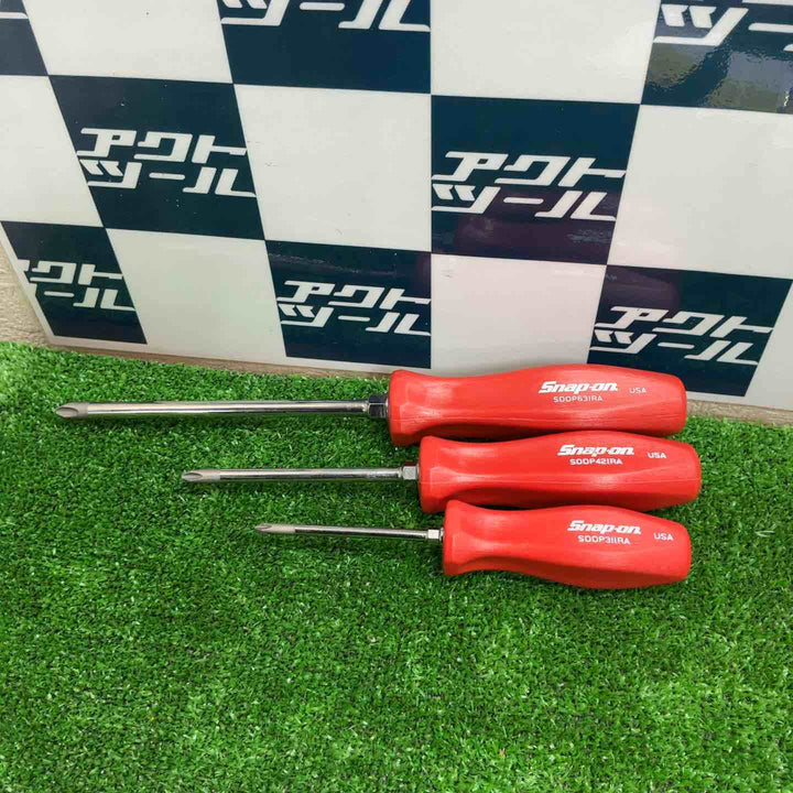 ▲スナップオン(Snap-on) SDDP3IIRA・42IRA 63IRA ドライバー3本セット【草加店】