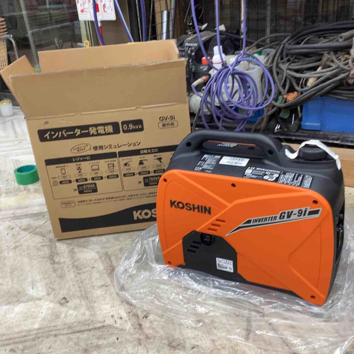 ☆工進 インバーター発電機 GV-9i【越谷店】