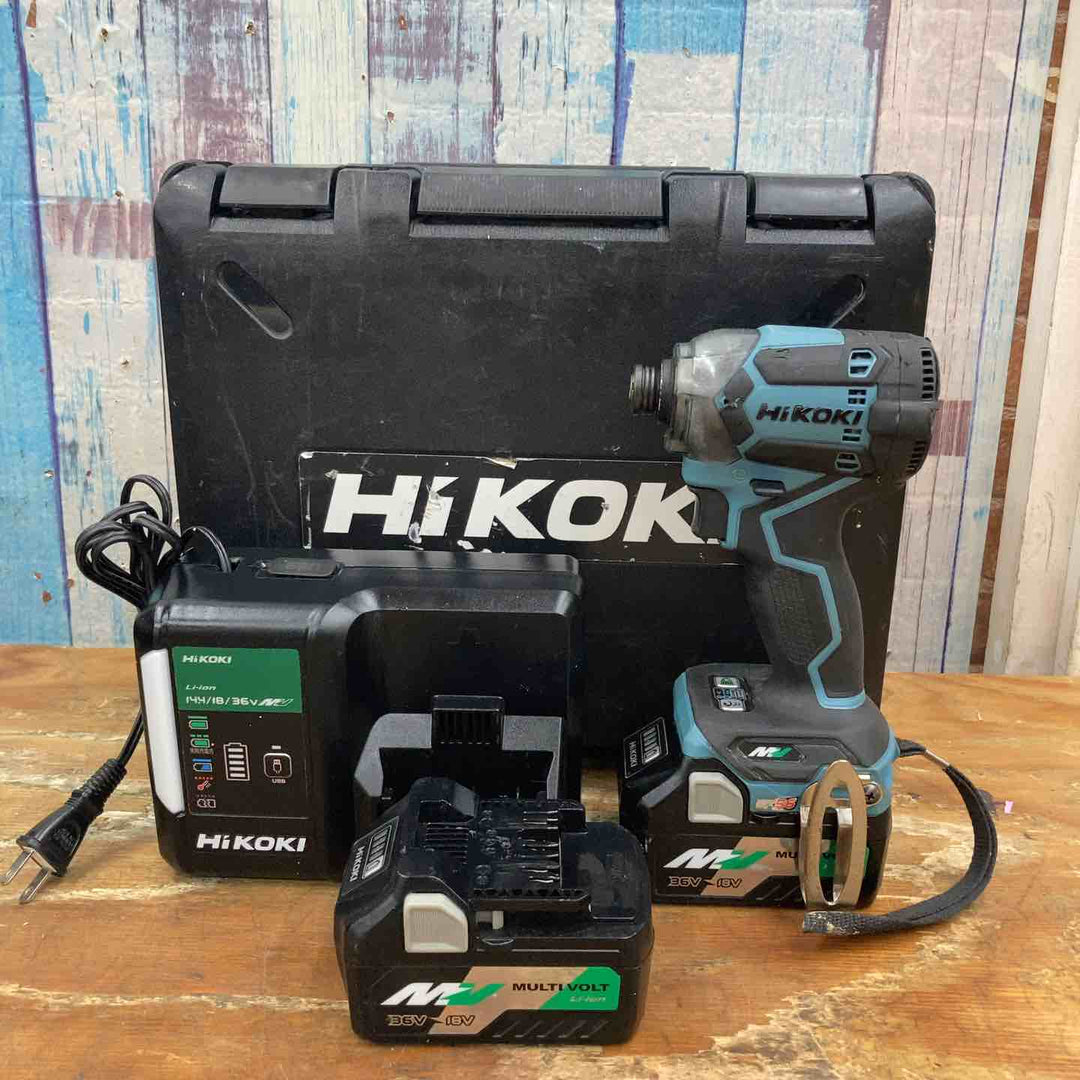 ★ハイコーキ(HIKOKI ※旧:日立工機) コードレスインパクトドライバー WH36DC(2XPSZ)(CB)【柏店】