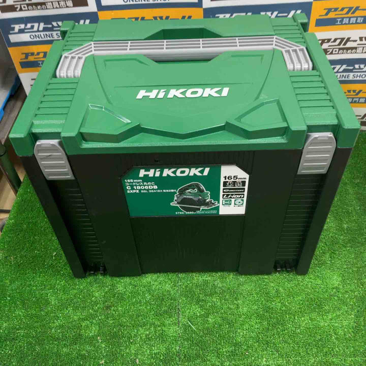 ★ハイコーキ(HIKOKI ※旧:日立工機) コードレスマルノコ C1806DB(2XPZ)【草加店】