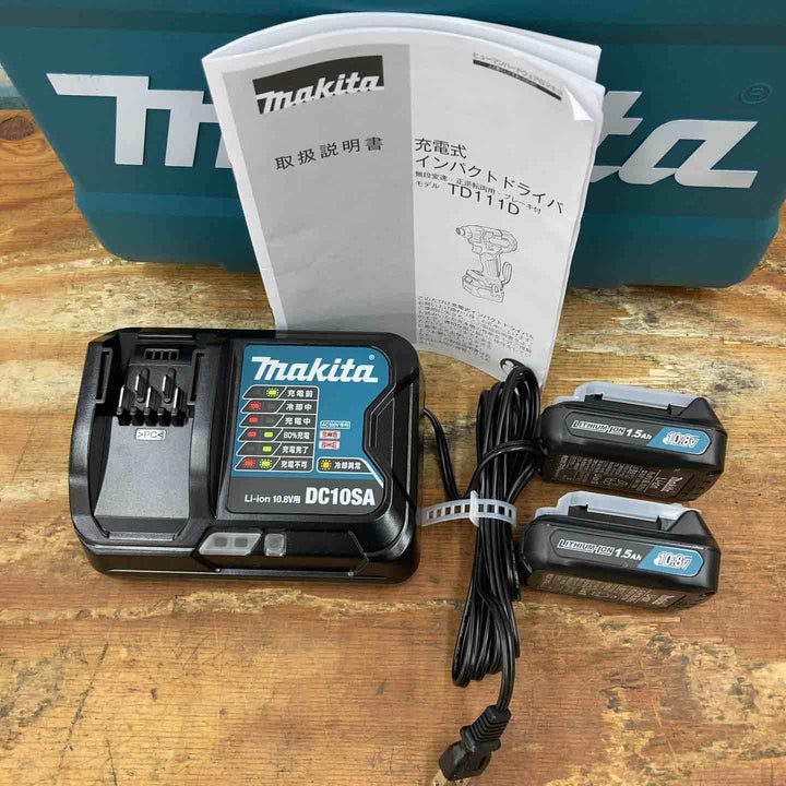 ★マキタ(makita) コードレスインパクトドライバー TD111DSHX【柏店】