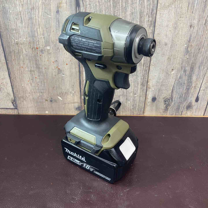 【中古品】 マキタ(makita) コードレスインパクトドライバー TD173DRGXO 【東大和店】