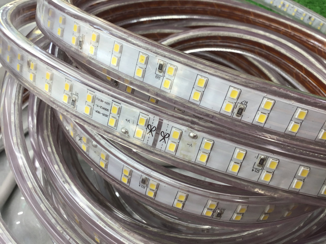 ハタヤ LEDテープライト 10m 　片面発光　白色　電源コード付き　【桶川店】