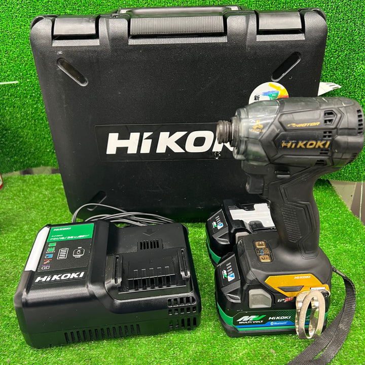 ☆ハイコーキ(HIKOKI ※旧:日立工機) コードレスインパクトドライバー WH36DC(2XPBG)【桶川店】