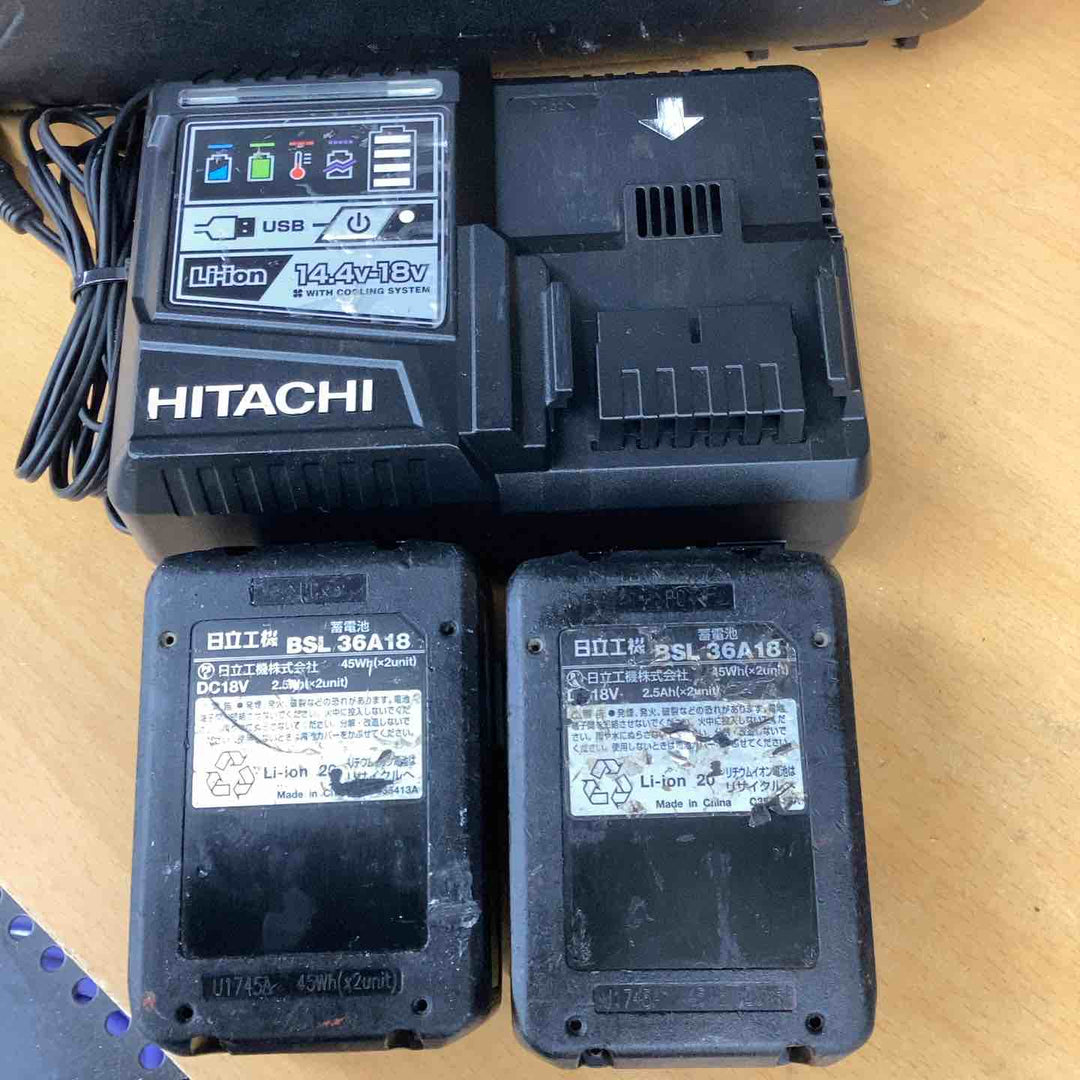 ★ハイコーキ(HIKOKI ※旧:日立工機) コードレスインパクトドライバー WH36DA(2XP)【越谷店】