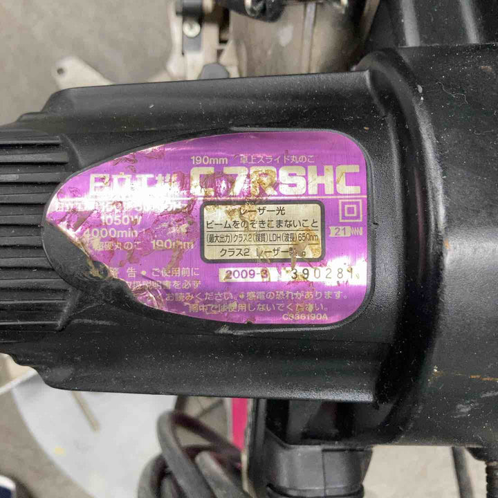 ★ハイコーキ(HIKOKI ※旧:日立工機) 卓上スライド丸のこ C7RSHC【川崎店】