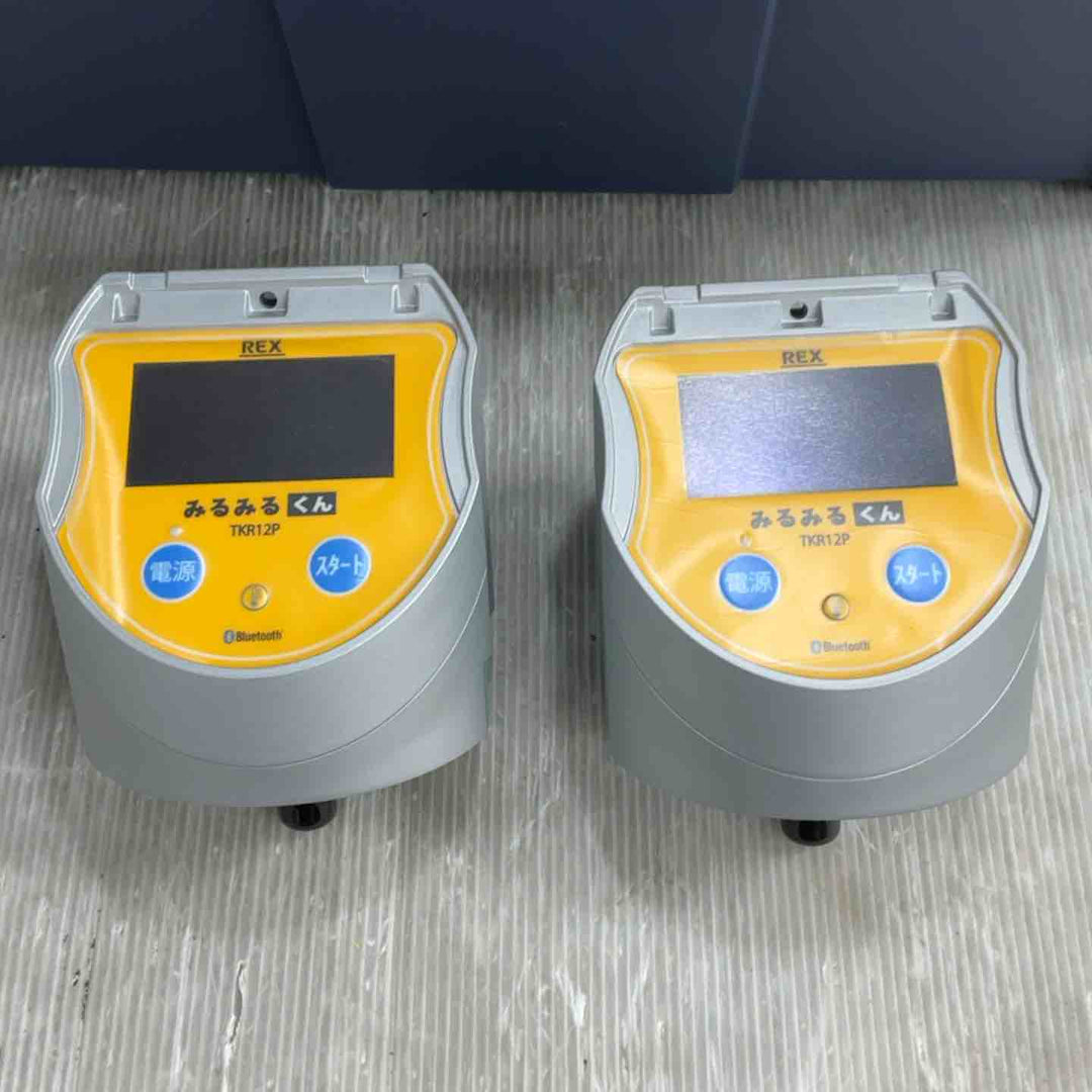 REX レッキス工業株式会社 みるみるくん（圧力試験器Ⅲ）2個セット TKR12P【草加店】