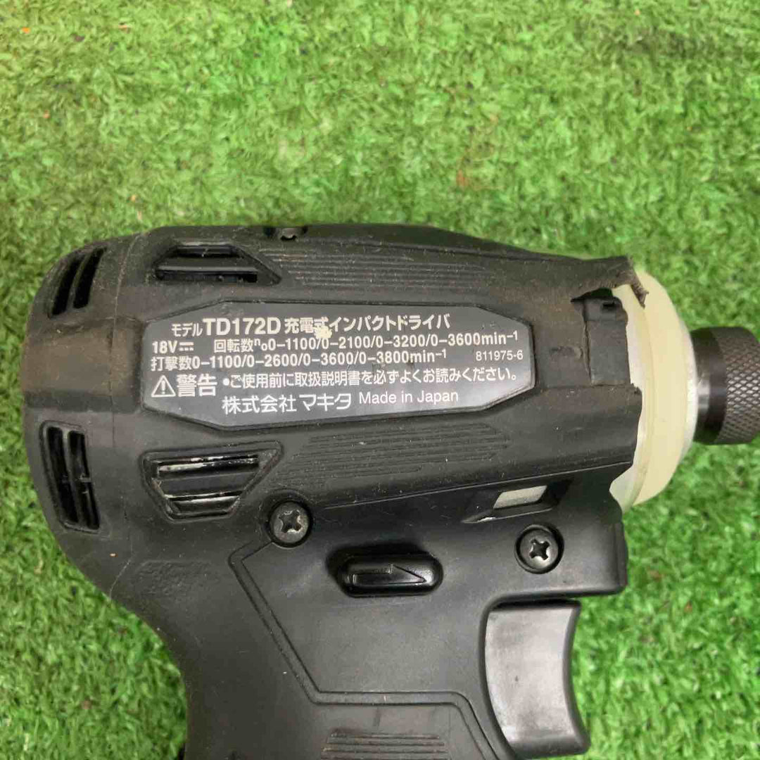★マキタ(makita) コードレスインパクトドライバー TD172DZB【草加店】