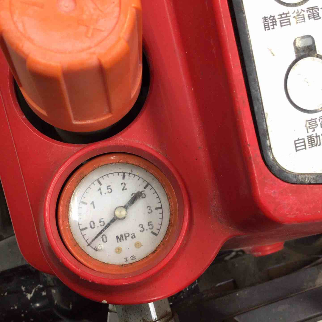 ★マックス(MAX) エアコンプレッサー AK-HH1250E(27L)_レッド【八潮店】