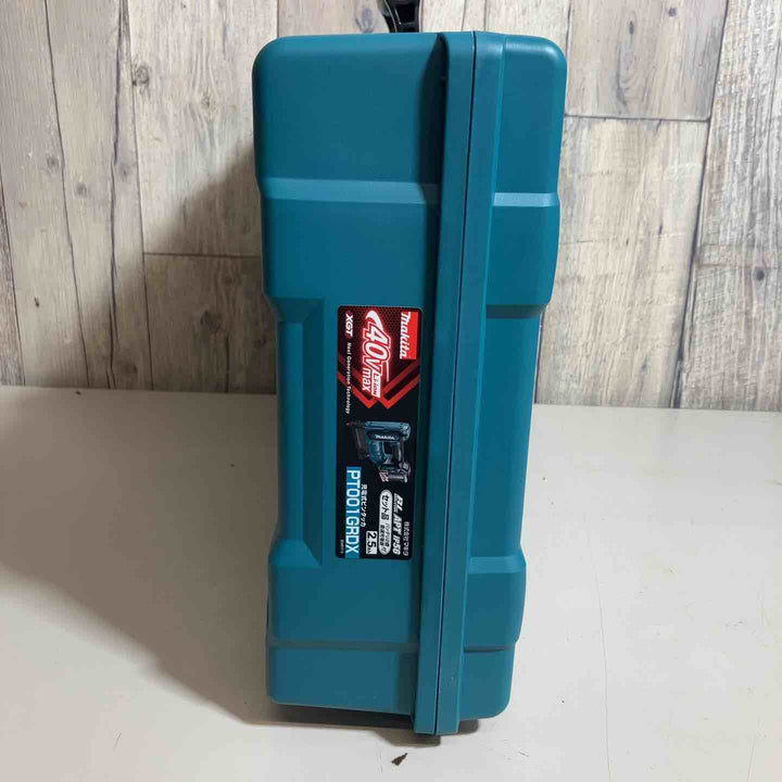 【未使用品】 マキタ makita 35mm コードレス ピンネイラ PT001GRDX ピンタッカ バッテリー&充電器付 フルセット 純正 充電式【戸田店】