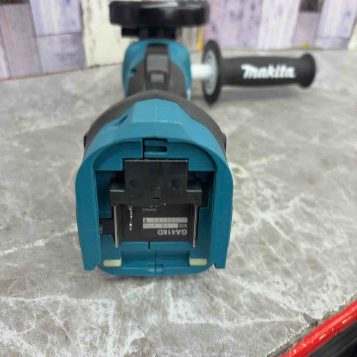 ★マキタ(makita) 100mmコードレスディスクグラインダ GA418DZ【八潮店】