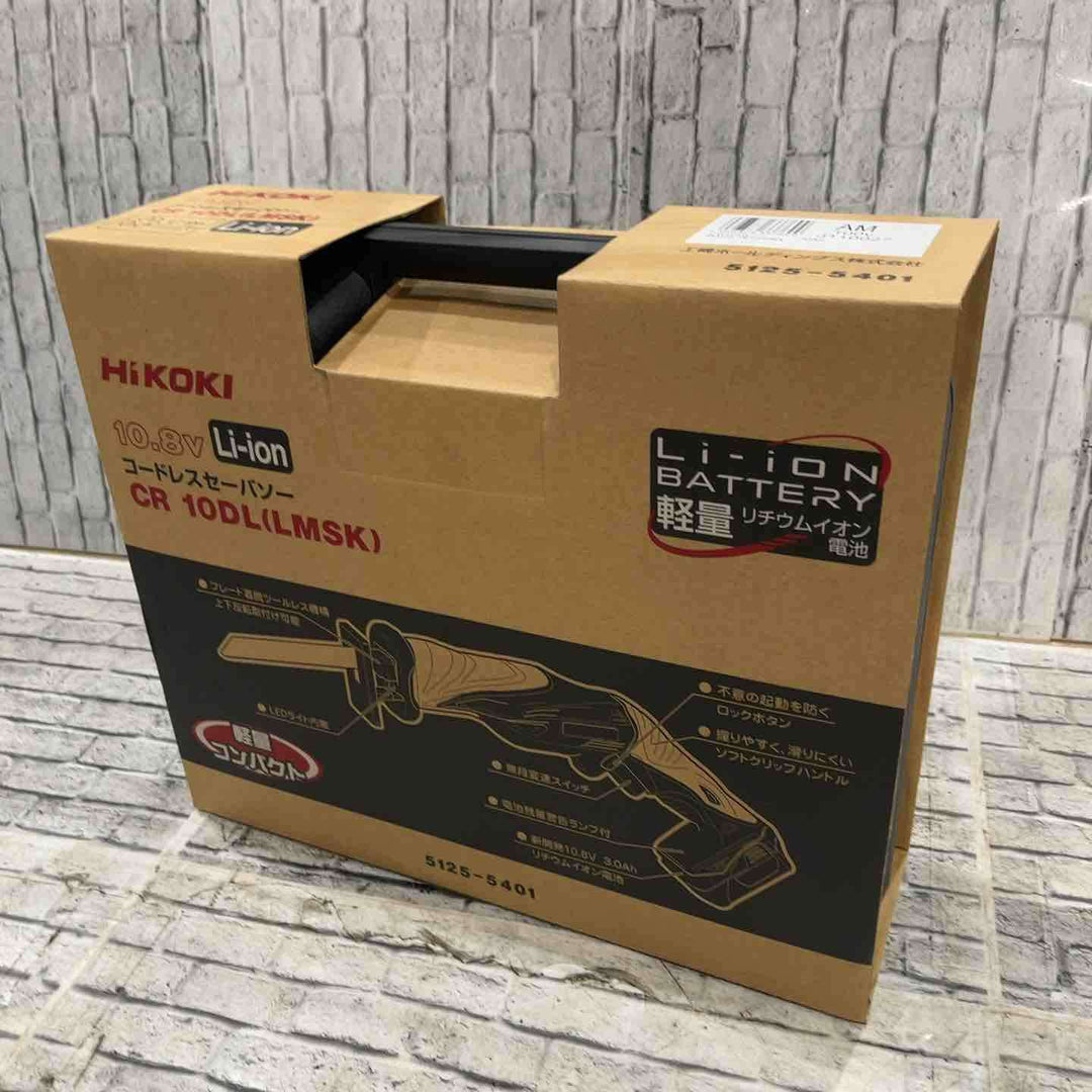 ◇ハイコーキ(HIKOKI ※旧:日立工機) コードレスセーバーソー CR10DL(LMSK)【川口店】