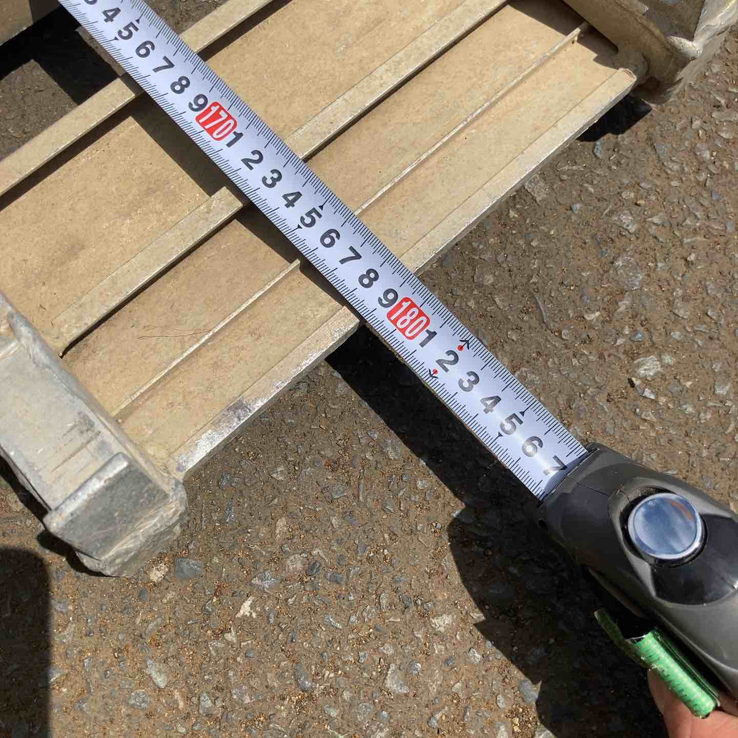 店頭受取り限定】アルインコ アルミブリッジ 1800mm 最大荷重0.5t