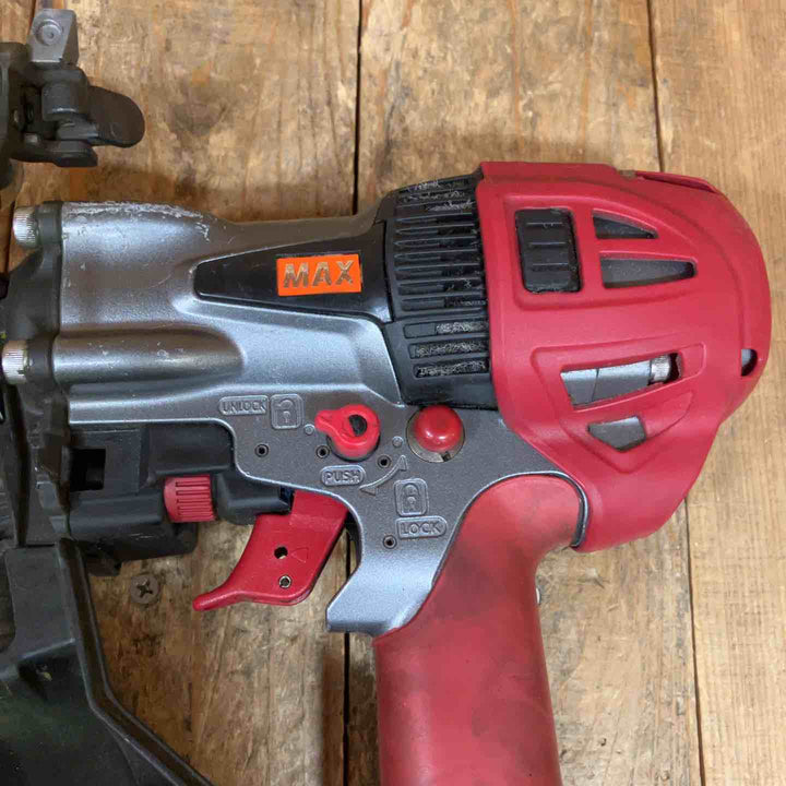 【動作良好】★マックス(MAX) 高圧エア釘打ち機 HN-65N2(D)【所沢店】
