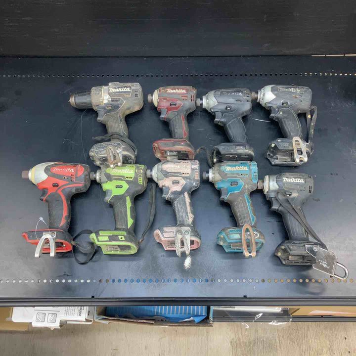 makita/マキタ インパクトドライバー ドリルドライバー 9個セット まとめ売り TD173DZB等！【川越店】