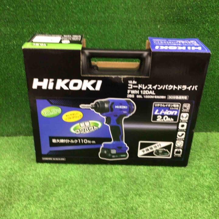 【未使用品】ハイコーキ(HIKOKI ※旧:日立工機) コードレスインパクトドライバ FWH12DAL(2ES)【桶川店】