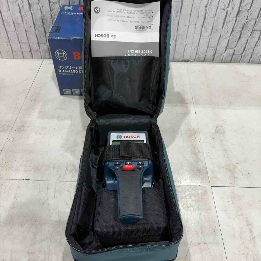 ★ボッシュ(BOSCH) コンクリート探知機 ウォールスキャナー D-TECT150CNT 長期保管品【川口店】