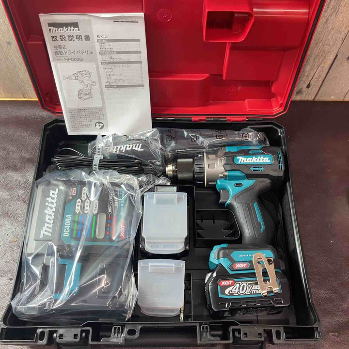 【未使用品(店頭展示品)】★マキタ(makita) コードレス振動ドリルドライバー HP003GRDX【東大和店】