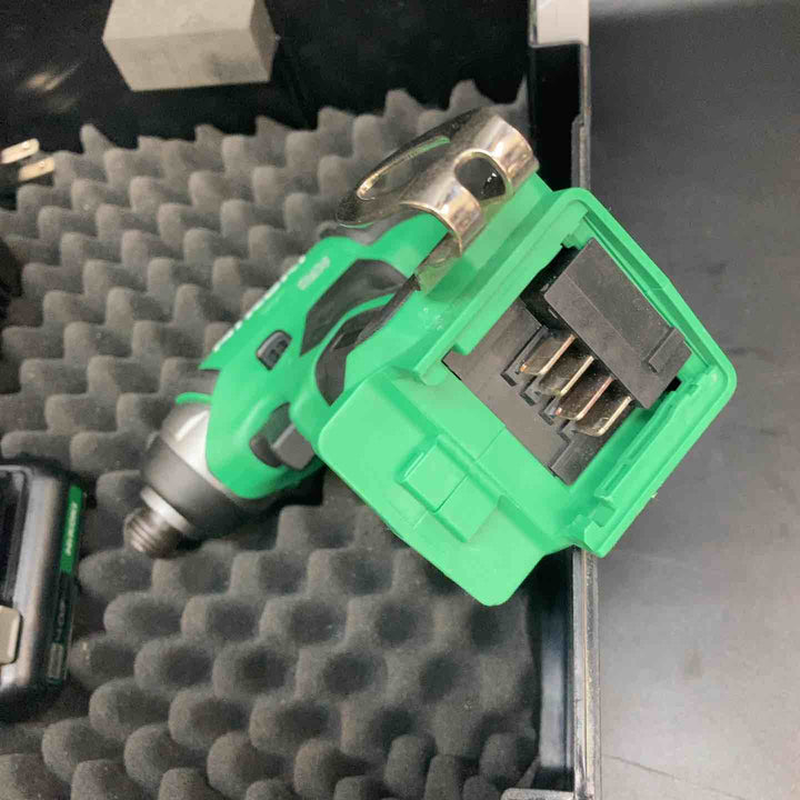 ★ハイコーキ(HIKOKI ※旧:日立工機) コードレスインパクトドライバー WH12DA(2ES)※別ケース付属【川越店】