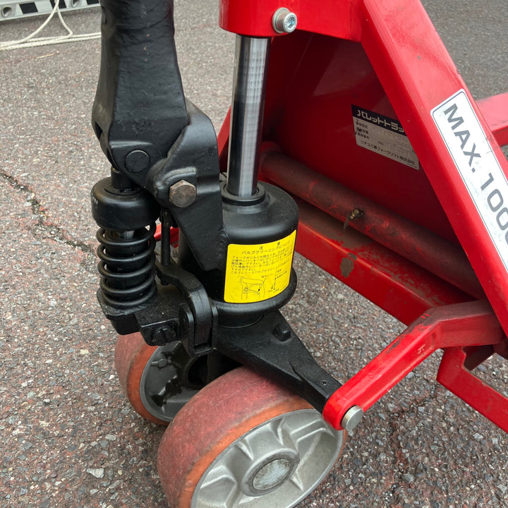 【店頭受取り限定】ニチユ ハンドパレット パレットトラック PT10S-18-100 耐荷重1000kg 爪長さ 1000mm【越谷店】