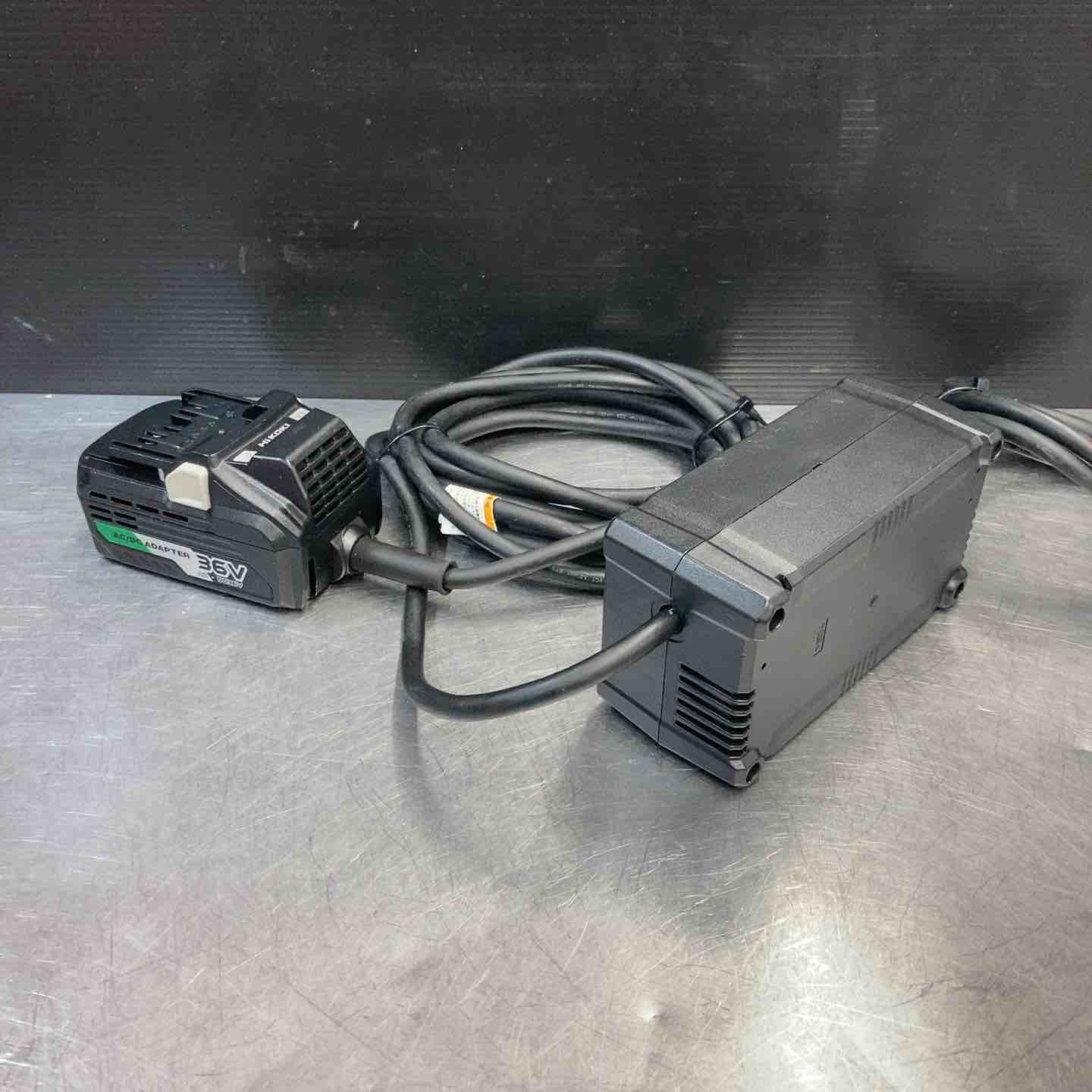 中古品】 ハイコーキ(HIKOKI ※旧:日立工機) AC/DCアダプター ET36A 100