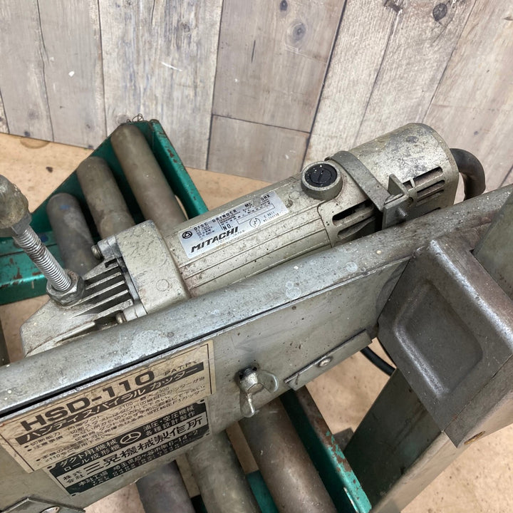 【タイムセール】　【中古品】大見工業 ハンディースパイラルダクトカッター HSD-110 パイプ 切断機 【東大和店】