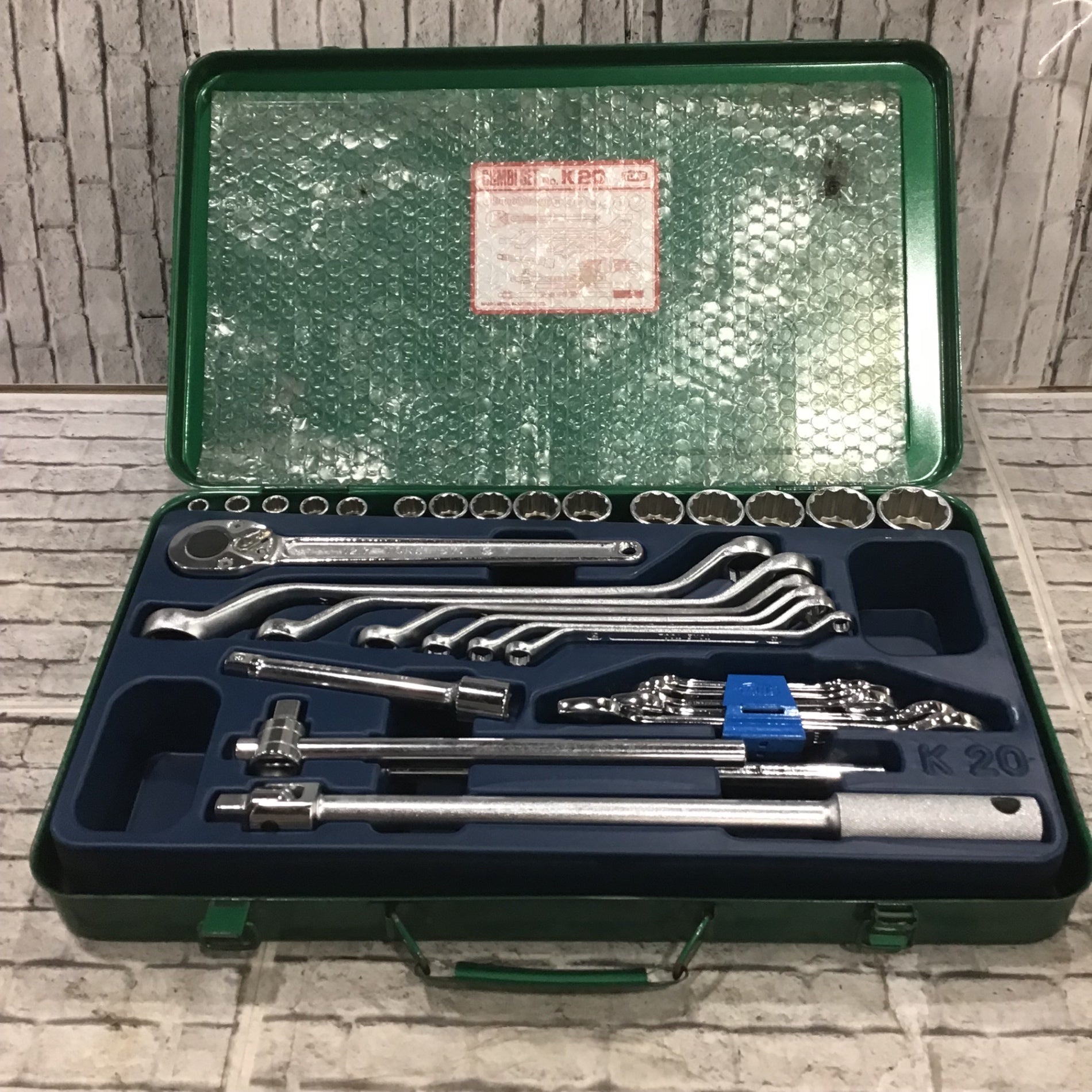 TONE トネ コンビネーションツールセット K20 差込角1/2(12.7mm