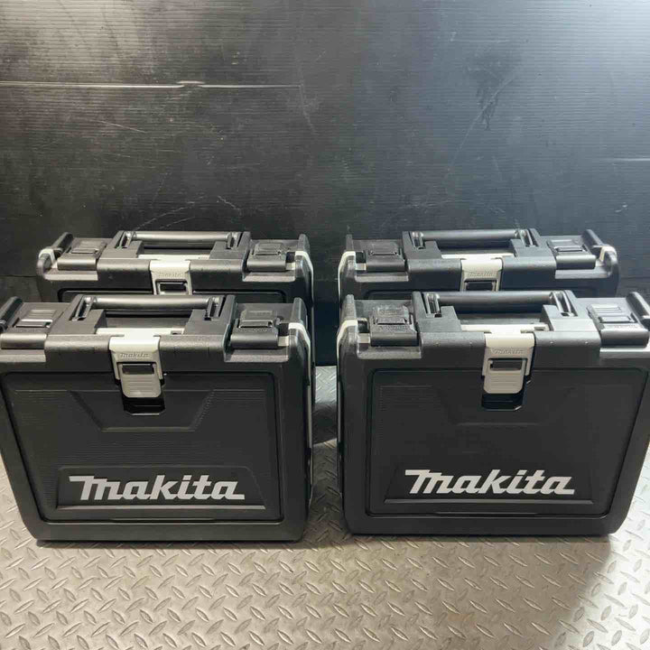 限定色 マキタ makita コードレス インパクトドライバー TD173DGXAR 4台 フルセット インパクト レッド 赤 純正【草加店】