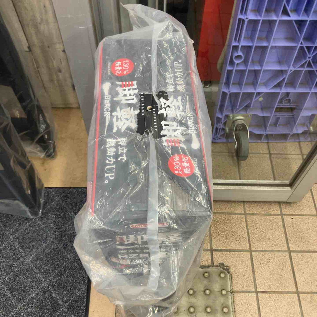 【未使用(店頭展示品)】◇長谷川工業(Hasegawa) 専用脚立 脚軽 BLACK 3段 RZB-09b (0.79m)【東大和店】