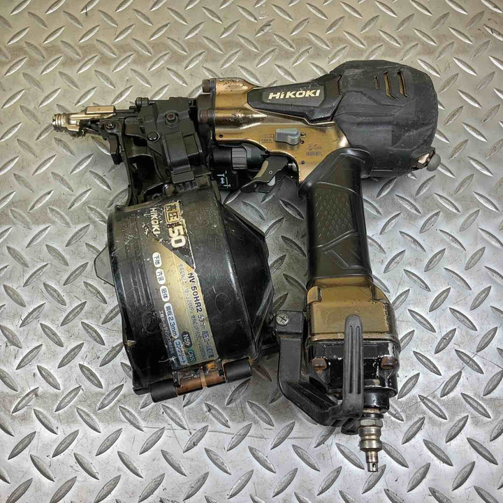 ★ハイコーキ(HIKOKI ※旧:日立工機) 高圧エア釘打ち機 NV50HR2(S)【川崎店】