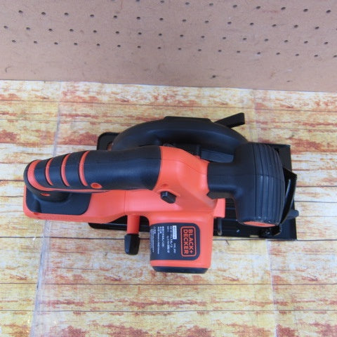 ブラックアンドデッカー(BLACK+DECKER) 18V コードレス丸ノコ【本体のみ電池別売】 BDCCS18B【川崎店】
