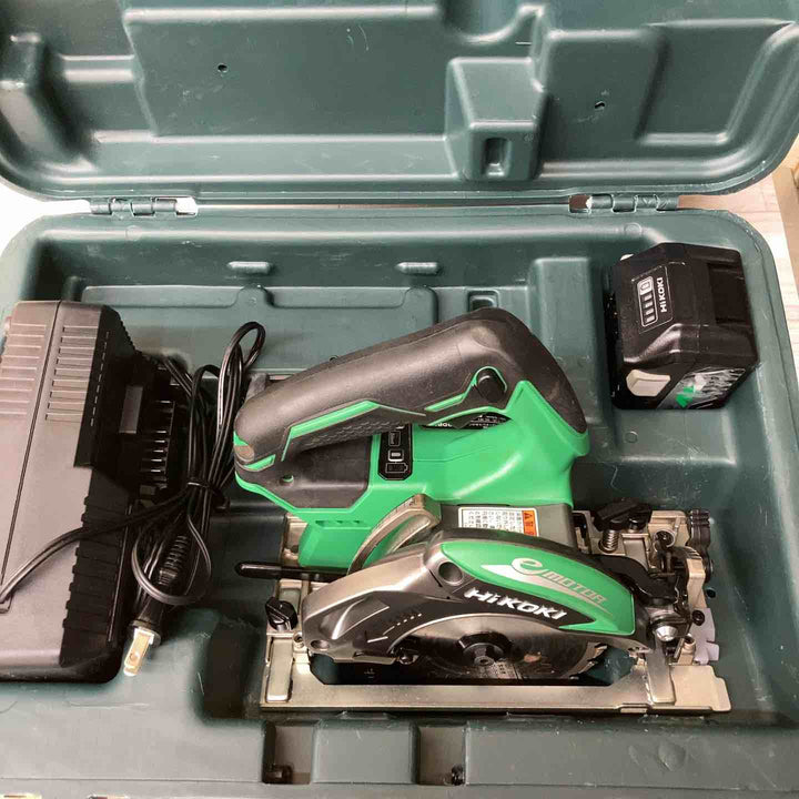 【中古品】ハイコーキ(HIKOKI ※旧:日立工機) コードレス丸のこ C18DBL(LXPK) マルチボルトシリーズ セット【柏店】