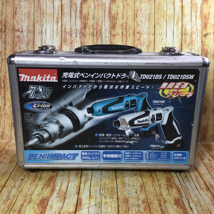 ☆マキタ(makita) コードレスペンインパクトドライバ TD021DSW【川崎店】