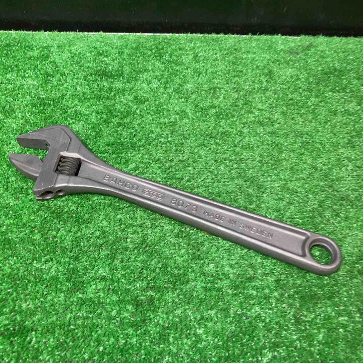 【美品】バーコ(BAHCO)モンキーレンチ 2点 8073 【300mm-12"】1本【8074 375mm-15"】1本【岩槻店】