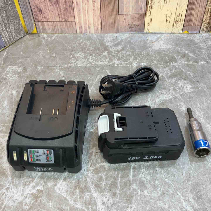 ◇ウィザ WIZ’A 18V 充電式インパクトドライバ WZ-181D(BL)S【八潮店】