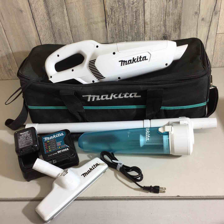 純正バッテリー＆充電器付き☆マキタ(makita) コードレスクリーナー CL107FDSHW【戸田店】