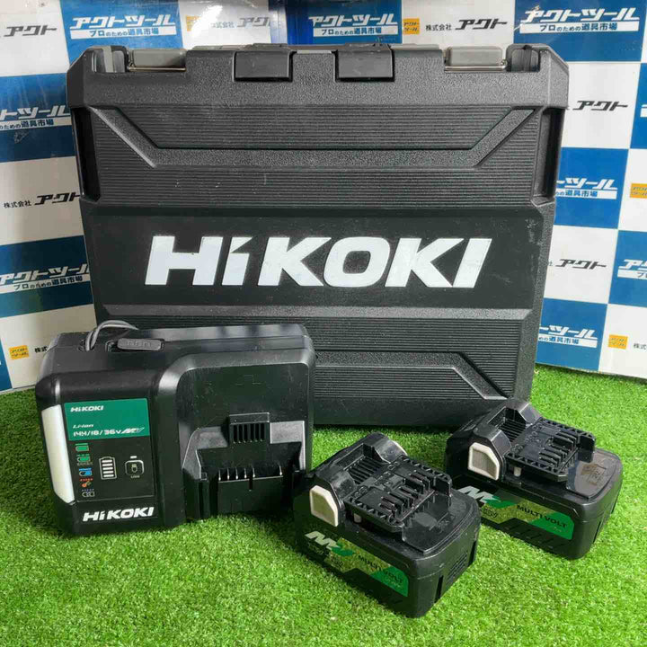 ★ハイコーキ(HIKOKI ※旧:日立工機) コードレスインパクトドライバ スコーピオンレッド WH36DD(2XHRSZ)【草加店】